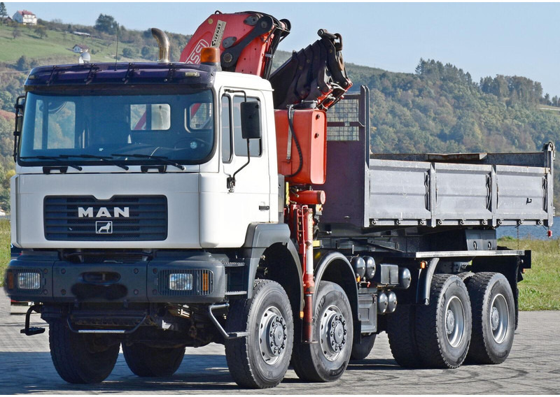 MAN 41.460 *FASSI F270AC.26 * 8x8 ! TOPZUSTAND - Kipper vrachtwagen, Kraanwagen: afbeelding 3 MAN 41.460 *FASSI F270AC.26 * 8x8 ! TOPZUSTAND - Kipper vrachtwagen, Kraanwagen: afbeelding 3