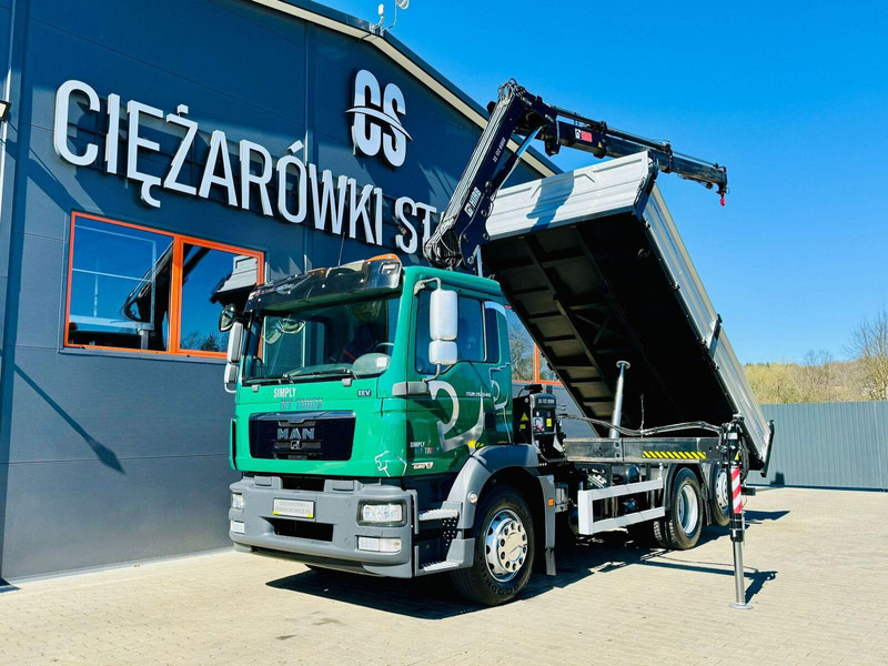 MAN MAN TGM TGS 26.340 - Kipper vrachtwagen, Kraanwagen: afbeelding 1 MAN MAN TGM TGS 26.340 - Kipper vrachtwagen, Kraanwagen: afbeelding 1