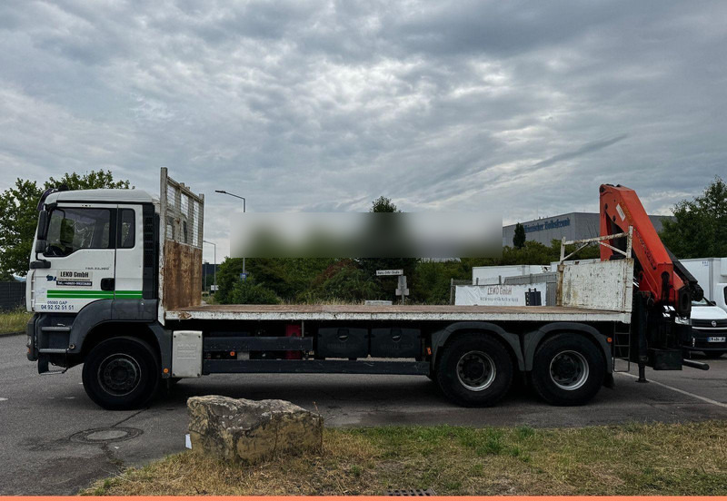 Vrachtwagen met open laadbak, Kraanwagen MAN TGA 33.360: afbeelding 5
