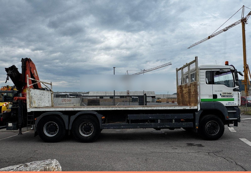 Vrachtwagen met open laadbak, Kraanwagen MAN TGA 33.360: afbeelding 8