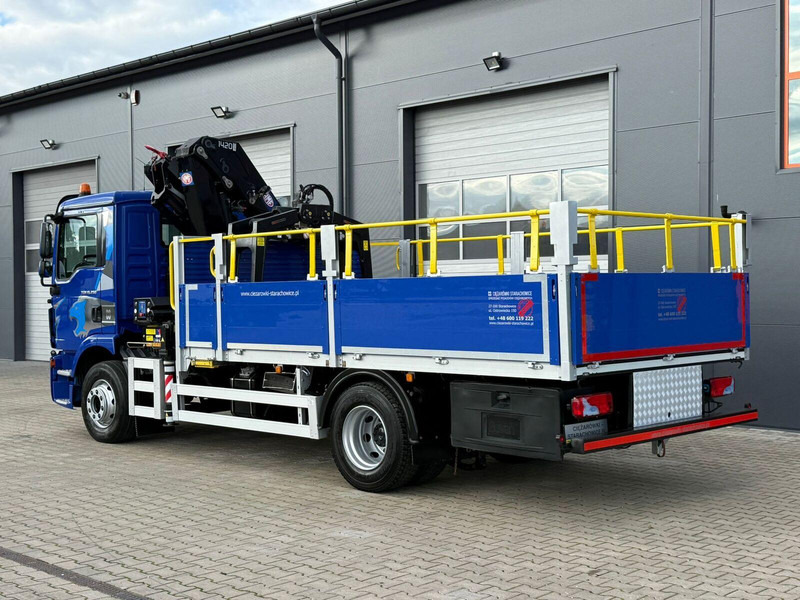 MAN TGM 15.250 skrzynia z żurawiem // E6 // HMF 1520 K1 HDS dzwig kr - Vrachtwagen met open laadbak, Kraanwagen: afbeelding 3 MAN TGM 15.250 skrzynia z żurawiem // E6 // HMF 1520 K1 HDS dzwig kr - Vrachtwagen met open laadbak, Kraanwagen: afbeelding 3