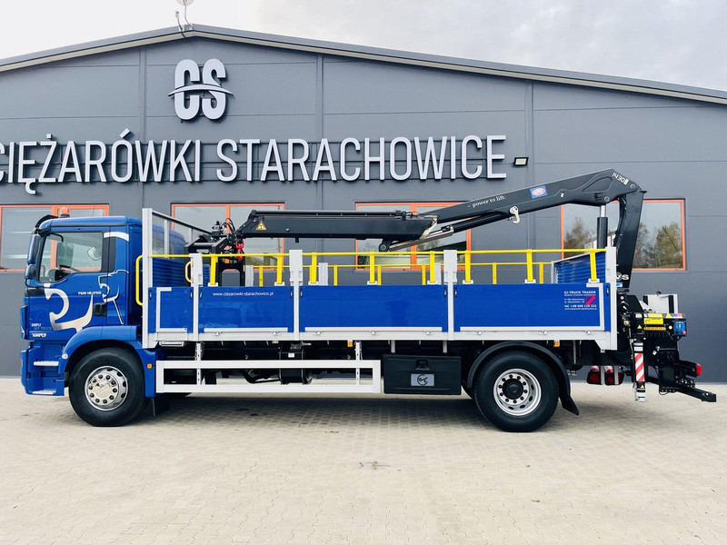 MAN TGM 18.250 - Vrachtwagen met open laadbak, Kraanwagen: afbeelding 3 MAN TGM 18.250 - Vrachtwagen met open laadbak, Kraanwagen: afbeelding 3