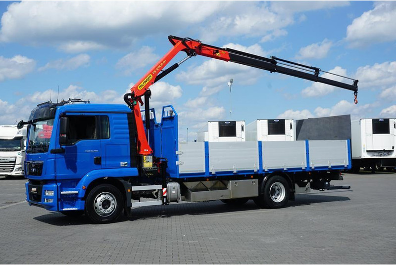MAN TGM / 18.290 / SKRZYNIOWY + HDS + WINDA / PALFINGER PK 12002 / - Vrachtwagen met open laadbak, Kraanwagen: afbeelding 3 MAN TGM / 18.290 / SKRZYNIOWY + HDS + WINDA / PALFINGER PK 12002 / - Vrachtwagen met open laadbak, Kraanwagen: afbeelding 3