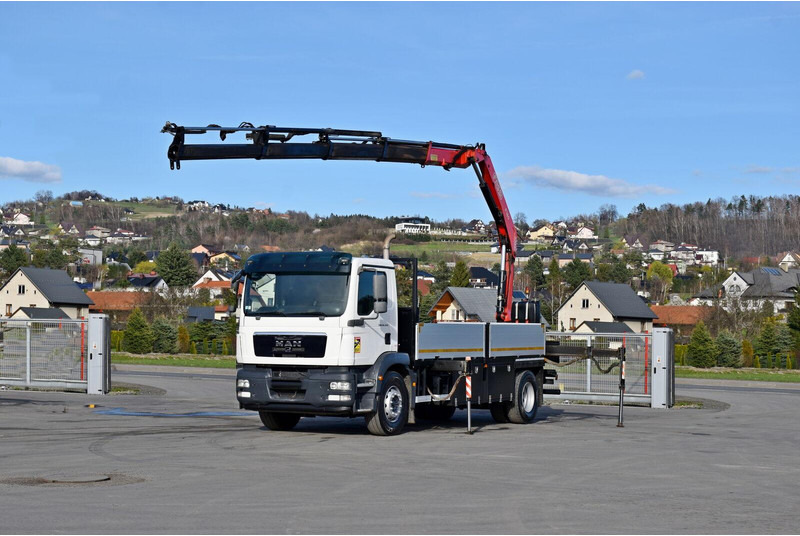 MAN TGM 18.340* PRITSCHE 5,50m* KRAN /FUNK - Vrachtwagen met open laadbak, Kraanwagen: afbeelding 2 MAN TGM 18.340* PRITSCHE 5,50m* KRAN /FUNK - Vrachtwagen met open laadbak, Kraanwagen: afbeelding 2