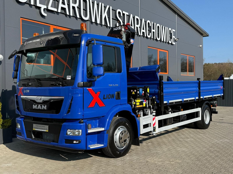 MAN TGM TGL 15.250 / E6 / wywrotka 3-S + HMF żuraw z pilotem / H - Kipper vrachtwagen, Kraanwagen: afbeelding 4 MAN TGM TGL 15.250 / E6 / wywrotka 3-S + HMF żuraw z pilotem / H - Kipper vrachtwagen, Kraanwagen: afbeelding 4