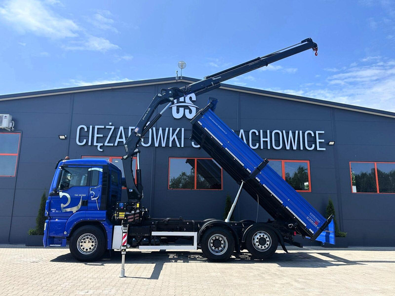 MAN TGM TGS TGX 26.360 // E5 // 6x2 6x4 // WYWROTKA 3-S // HMF 1420 - Kipper vrachtwagen, Kraanwagen: afbeelding 2 MAN TGM TGS TGX 26.360 // E5 // 6x2 6x4 // WYWROTKA 3-S // HMF 1420 - Kipper vrachtwagen, Kraanwagen: afbeelding 2