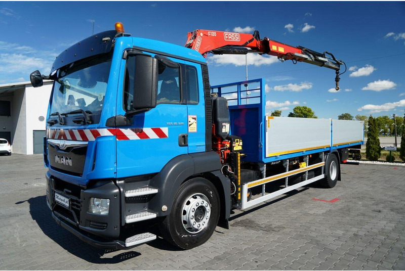 MAN TGS 18.320 / 4x2 / BURTOWY - 6,8 M + HDS FASSI F135 / wysów : 8 - Vrachtwagen met open laadbak, Kraanwagen: afbeelding 2 MAN TGS 18.320 / 4x2 / BURTOWY - 6,8 M + HDS FASSI F135 / wysów : 8 - Vrachtwagen met open laadbak, Kraanwagen: afbeelding 2