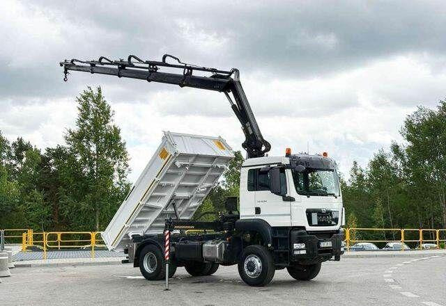 MAN TGS 18.360 4x4 HIAB 144 E-4 Crane Kipper - Kipper vrachtwagen, Kraanwagen: afbeelding 2 MAN TGS 18.360 4x4 HIAB 144 E-4 Crane Kipper - Kipper vrachtwagen, Kraanwagen: afbeelding 2