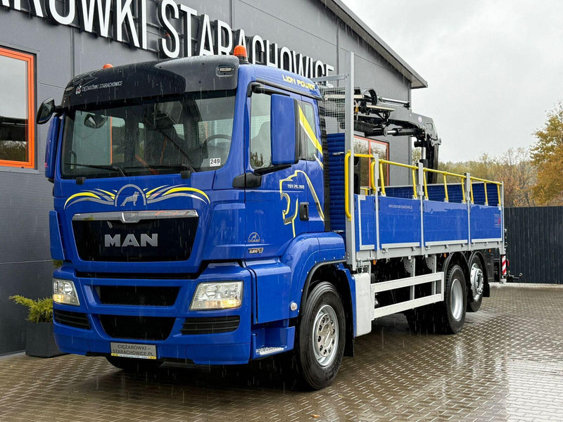 MAN TGS 26.360 - Vrachtwagen met open laadbak, Kraanwagen: afbeelding 1 MAN TGS 26.360 - Vrachtwagen met open laadbak, Kraanwagen: afbeelding 1
