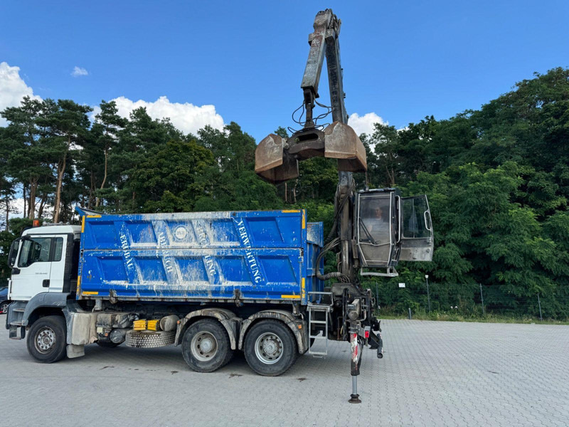 MAN TGS 26.440 6x4 Tipper + Crane Loglift 120S - Kipper vrachtwagen, Kraanwagen: afbeelding 3 MAN TGS 26.440 6x4 Tipper + Crane Loglift 120S - Kipper vrachtwagen, Kraanwagen: afbeelding 3