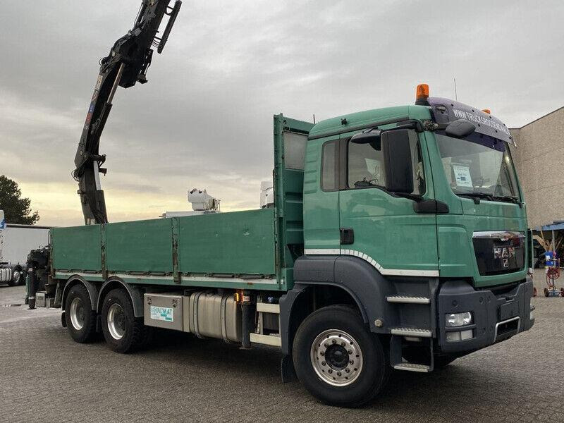 MAN TGS 26.440 - Vrachtwagen met open laadbak, Kraanwagen: afbeelding 3 MAN TGS 26.440 - Vrachtwagen met open laadbak, Kraanwagen: afbeelding 3