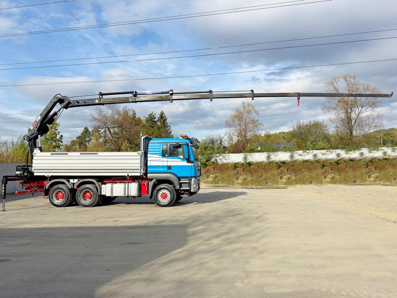 MAN TGS 26.480 * KIPPER * HIAB 220 - C5 + FUNK / 6x6 - Kipper vrachtwagen, Kraanwagen: afbeelding 5 MAN TGS 26.480 * KIPPER * HIAB 220 - C5 + FUNK / 6x6 - Kipper vrachtwagen, Kraanwagen: afbeelding 5