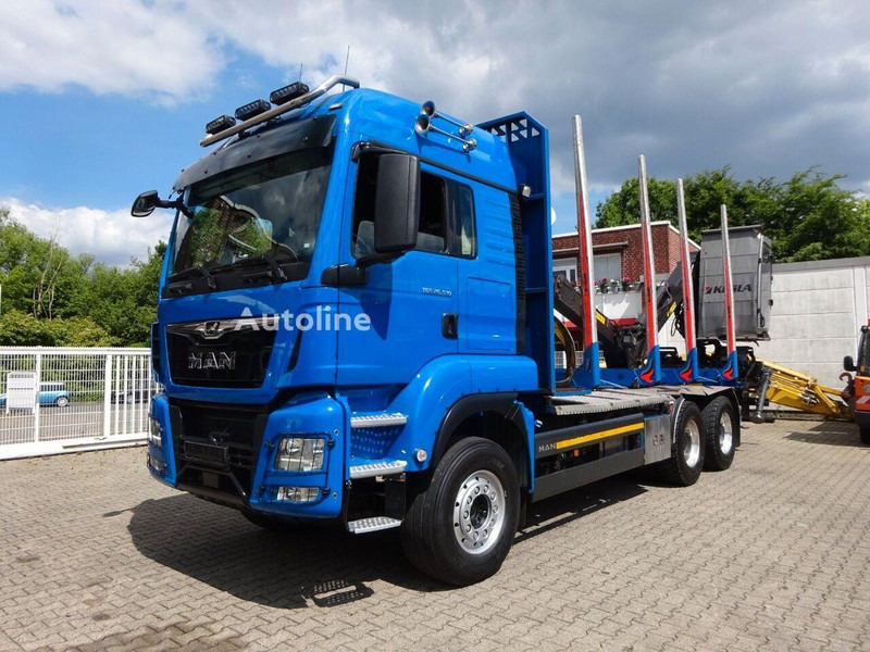 MAN TGS 26.510 - Timber truck+crane - Houttransport, Kraanwagen: afbeelding 2 MAN TGS 26.510 - Timber truck+crane - Houttransport, Kraanwagen: afbeelding 2