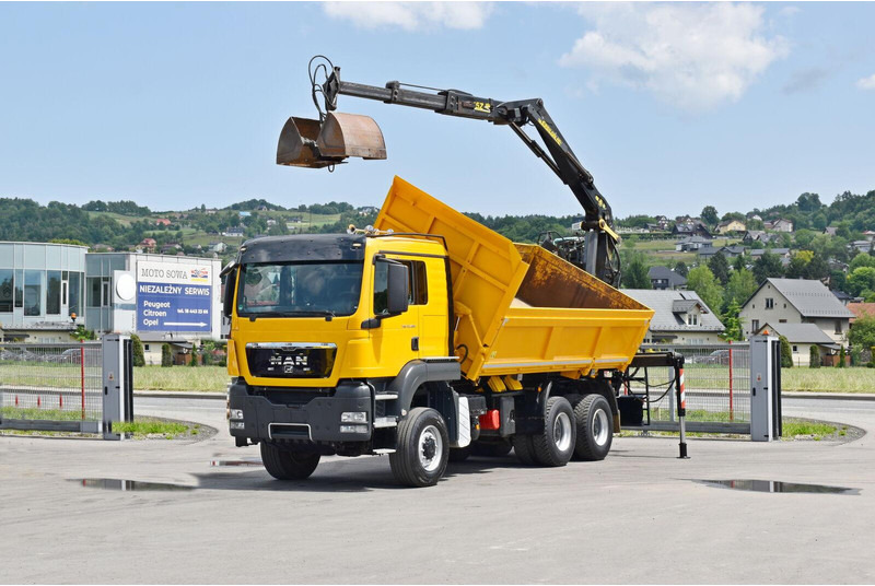 MAN TGS 33.480 - Kipper vrachtwagen, Kraanwagen: afbeelding 3 MAN TGS 33.480 - Kipper vrachtwagen, Kraanwagen: afbeelding 3