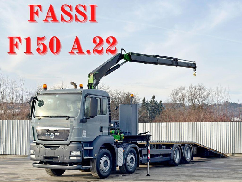MAN TGS 35.360 * FASSI F150 A.22 + FUNK* TOPZUSTAND - Bergingsvoertuig: afbeelding 1 MAN TGS 35.360 * FASSI F150 A.22 + FUNK* TOPZUSTAND - Bergingsvoertuig: afbeelding 1