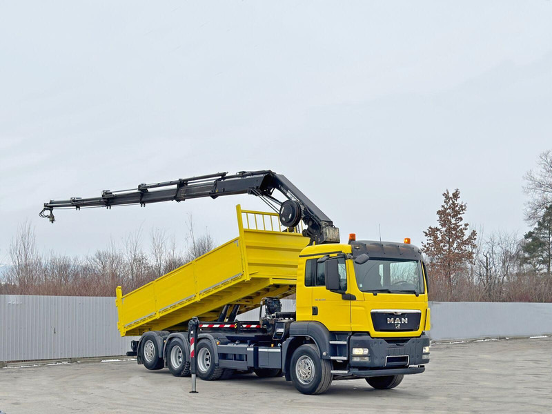 MAN TGS 35.400 * HIAB 244 EP - 5 HIPRO + FUNK * 8x4 - Vrachtwagen met open laadbak, Kraanwagen: afbeelding 2 MAN TGS 35.400 * HIAB 244 EP - 5 HIPRO + FUNK * 8x4 - Vrachtwagen met open laadbak, Kraanwagen: afbeelding 2