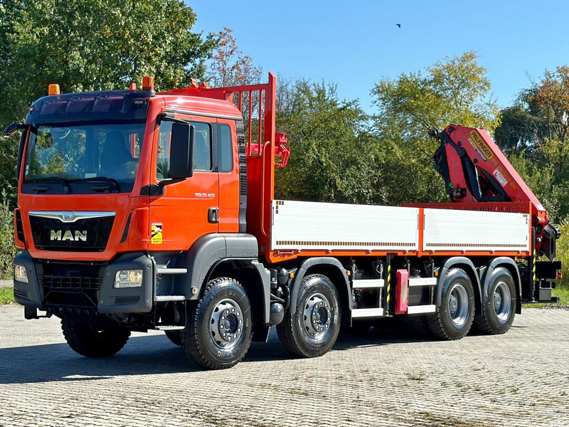 MAN TGS 35.400* PK 26002 - EH D + FUNK /8x4 - Vrachtwagen met open laadbak, Kraanwagen: afbeelding 3 MAN TGS 35.400* PK 26002 - EH D + FUNK /8x4 - Vrachtwagen met open laadbak, Kraanwagen: afbeelding 3