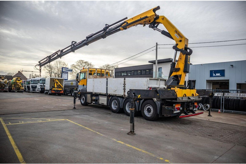 MAN TGS 35.440 8x4 Crane Palfinger PK 42002-SH - Vrachtwagen met open laadbak, Kraanwagen: afbeelding 4 MAN TGS 35.440 8x4 Crane Palfinger PK 42002-SH - Vrachtwagen met open laadbak, Kraanwagen: afbeelding 4