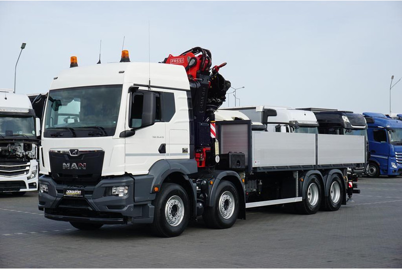 MAN TGS / 35.470 / E 6 / SKRZYNIOWY + HDS / FASSI F 545 / ŁAD. 13 10 - Vrachtwagen met open laadbak, Kraanwagen: afbeelding 3 MAN TGS / 35.470 / E 6 / SKRZYNIOWY + HDS / FASSI F 545 / ŁAD. 13 10 - Vrachtwagen met open laadbak, Kraanwagen: afbeelding 3