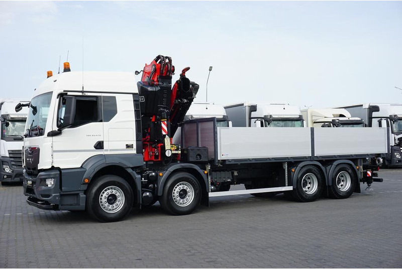 MAN TGS / 35.470 / E 6 / SKRZYNIOWY + HDS / FASSI F 545 / ŁAD. 13 10 - Vrachtwagen met open laadbak, Kraanwagen: afbeelding 5 MAN TGS / 35.470 / E 6 / SKRZYNIOWY + HDS / FASSI F 545 / ŁAD. 13 10 - Vrachtwagen met open laadbak, Kraanwagen: afbeelding 5