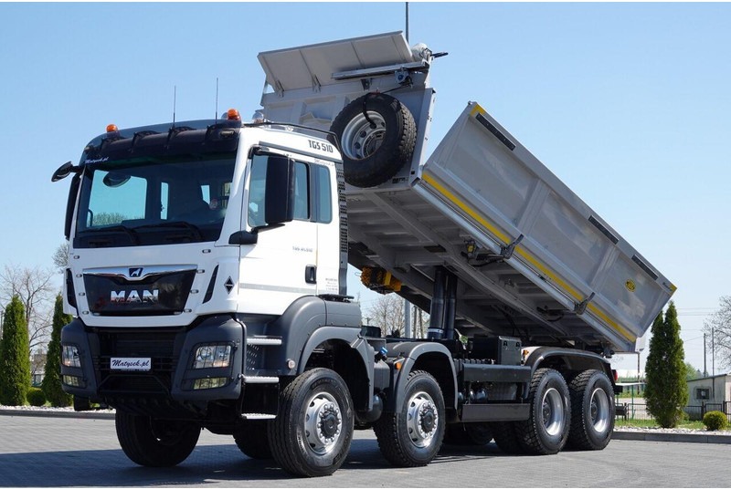 MAN TGS 41.510 / 8x6 / WYWROTKA / 3 STRONNA / BORDMATIC / HYDROBURTA - Kipper vrachtwagen: afbeelding 1 MAN TGS 41.510 / 8x6 / WYWROTKA / 3 STRONNA / BORDMATIC / HYDROBURTA - Kipper vrachtwagen: afbeelding 1