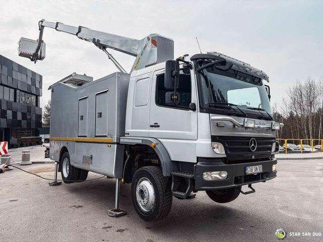 Mercedes-Benz 1529 4x4 Atego Lift Palfinger Wumag WT 230 - Vrachtwagen hoogwerker: afbeelding 4 Mercedes-Benz 1529 4x4 Atego Lift Palfinger Wumag WT 230 - Vrachtwagen hoogwerker: afbeelding 4