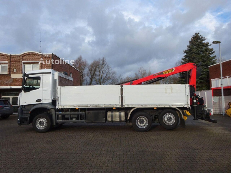Mercedes-Benz 2648 - Flatbed+crane - Vrachtwagen met open laadbak, Kraanwagen: afbeelding 2 Mercedes-Benz 2648 - Flatbed+crane - Vrachtwagen met open laadbak, Kraanwagen: afbeelding 2