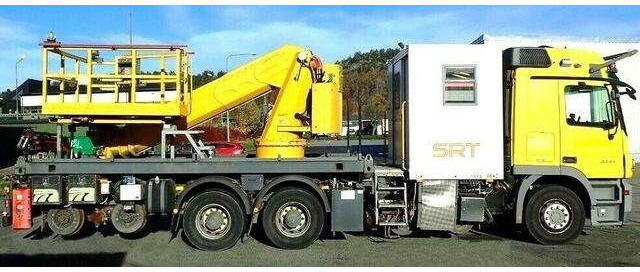 Mercedes-Benz 3344 SRT SCHÖRLING Road Rail Railway Zweiweg - Vrachtwagen hoogwerker: afbeelding 5 Mercedes-Benz 3344 SRT SCHÖRLING Road Rail Railway Zweiweg - Vrachtwagen hoogwerker: afbeelding 5