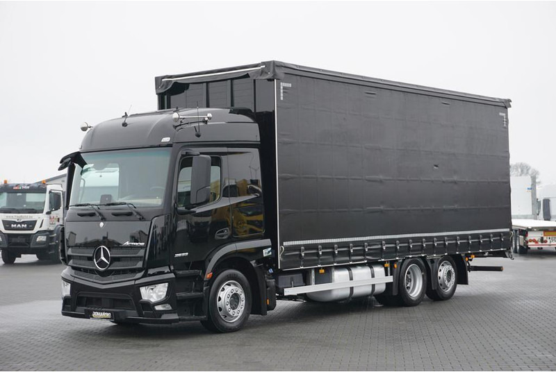 Mercedes-Benz ACTROS / 2533 / ACC / E 6 / FIRANKA / ŁAD. 15 450 KG / 19 PALET - Schuifzeilen vrachtwagen: afbeelding 2 Mercedes-Benz ACTROS / 2533 / ACC / E 6 / FIRANKA / ŁAD. 15 450 KG / 19 PALET - Schuifzeilen vrachtwagen: afbeelding 2