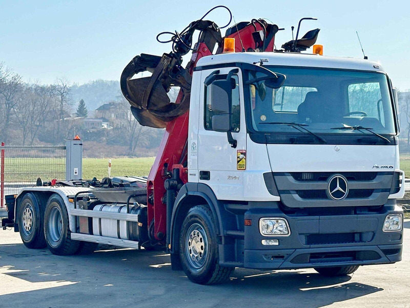 Mercedes-Benz ACTROS 2544 * ABROLLKIPPER * LHO L190Z(78) * TOP - Haakarmsysteem vrachtwagen, Kraanwagen: afbeelding 3 Mercedes-Benz ACTROS 2544 * ABROLLKIPPER * LHO L190Z(78) * TOP - Haakarmsysteem vrachtwagen, Kraanwagen: afbeelding 3