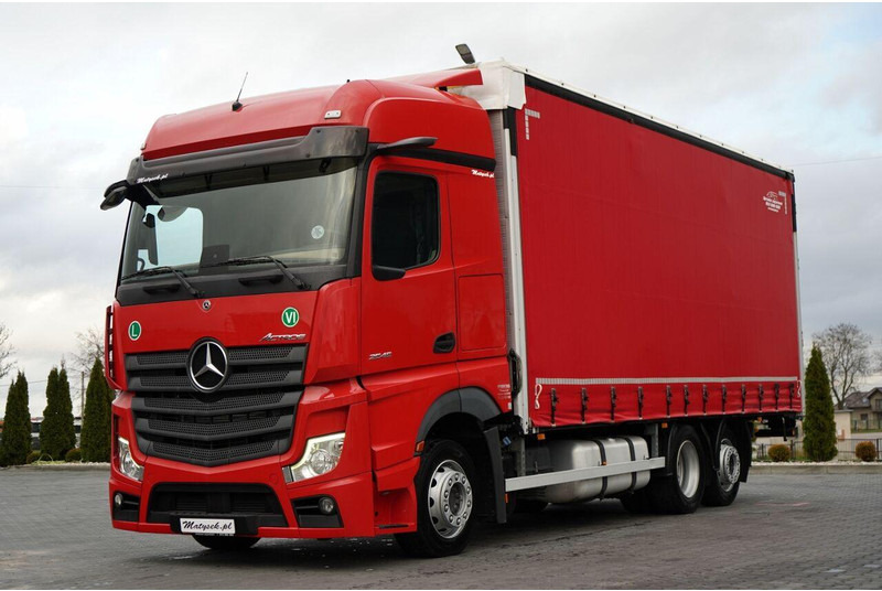 Mercedes-Benz ACTROS / 2545 / SOLÓWKA / 6x2 / I-PARK COOL / BIG SPACE / WIELT - Schuifzeilen vrachtwagen: afbeelding 1 Mercedes-Benz ACTROS / 2545 / SOLÓWKA / 6x2 / I-PARK COOL / BIG SPACE / WIELT - Schuifzeilen vrachtwagen: afbeelding 1