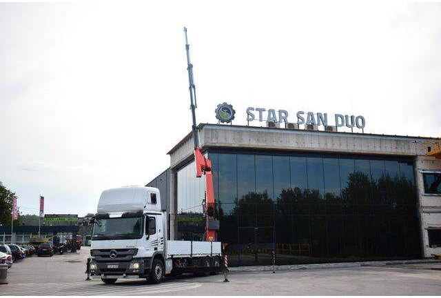 Mercedes-Benz ACTROS 2546 6x2 Palfinger PK 50002 EURO 5 Cran - Vrachtwagen met open laadbak, Kraanwagen: afbeelding 1 Mercedes-Benz ACTROS 2546 6x2 Palfinger PK 50002 EURO 5 Cran - Vrachtwagen met open laadbak, Kraanwagen: afbeelding 1