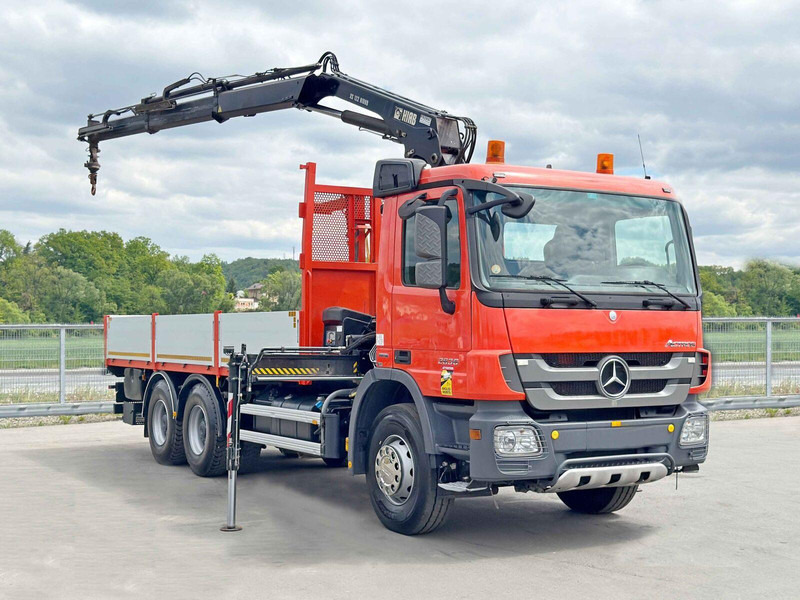 Mercedes-Benz ACTROS 2636 *HIAB 122 BS-2 HIDUO + FUNK/6x4 * TOP - Vrachtwagen met open laadbak, Kraanwagen: afbeelding 2 Mercedes-Benz ACTROS 2636 *HIAB 122 BS-2 HIDUO + FUNK/6x4 * TOP - Vrachtwagen met open laadbak, Kraanwagen: afbeelding 2