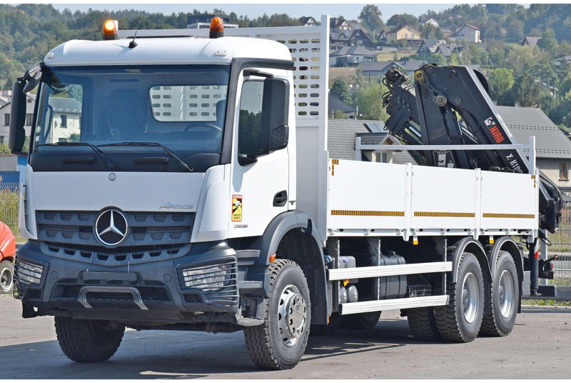 Mercedes-Benz ACTROS 2636 - Vrachtwagen met open laadbak, Kraanwagen: afbeelding 3 Mercedes-Benz ACTROS 2636 - Vrachtwagen met open laadbak, Kraanwagen: afbeelding 3