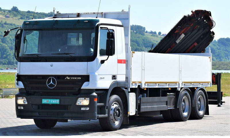 Mercedes-Benz ACTROS 2641 - Vrachtwagen met open laadbak, Kraanwagen: afbeelding 4 Mercedes-Benz ACTROS 2641 - Vrachtwagen met open laadbak, Kraanwagen: afbeelding 4