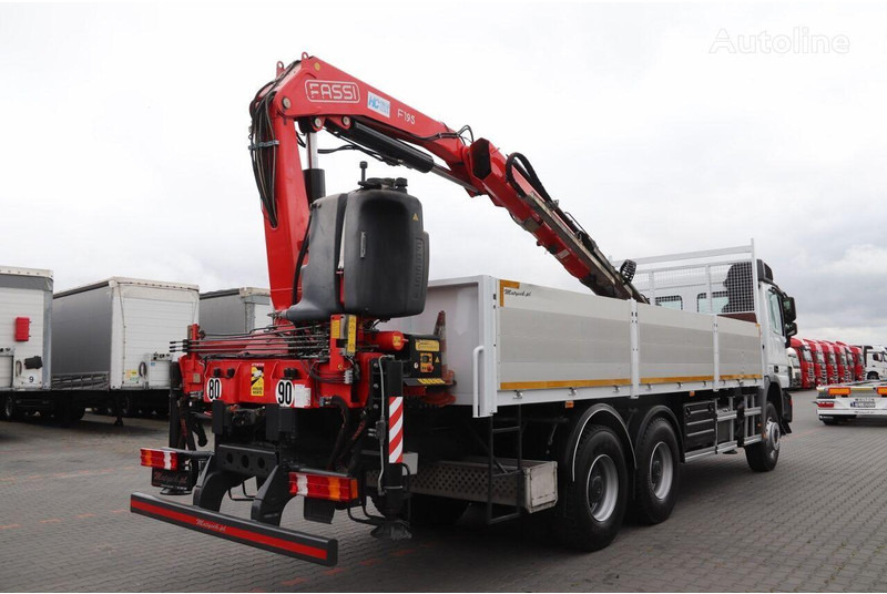 Vrachtwagen met open laadbak, Kraanwagen Mercedes-Benz ACTROS 3336: afbeelding 8