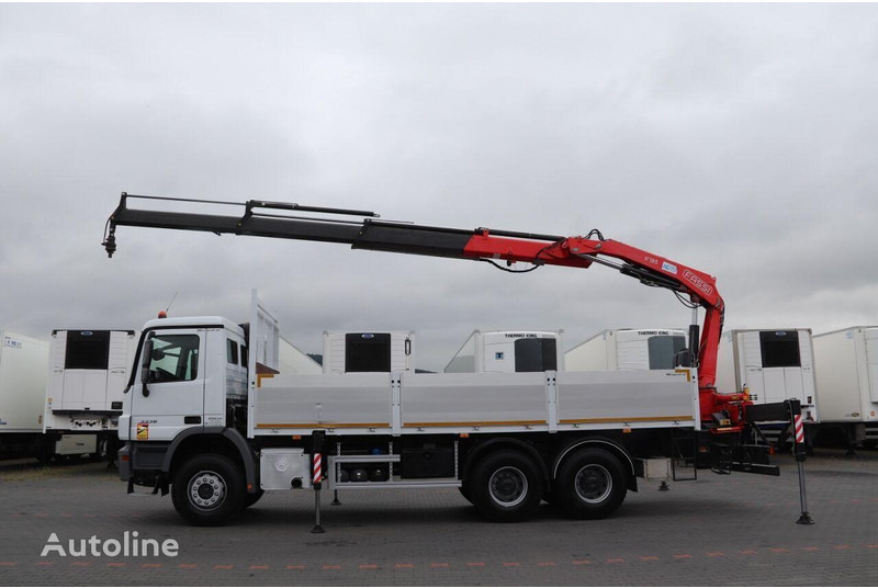Mercedes-Benz ACTROS 3336 - Vrachtwagen met open laadbak, Kraanwagen: afbeelding 4 Mercedes-Benz ACTROS 3336 - Vrachtwagen met open laadbak, Kraanwagen: afbeelding 4