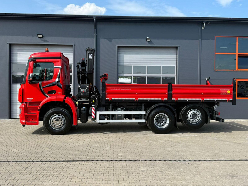 Mercedes-Benz AROCS 2532 // E6 // wywrotka 3-Stronna + HIAB HIDUO 158 B-2 // 6 - Kipper vrachtwagen, Kraanwagen: afbeelding 5 Mercedes-Benz AROCS 2532 // E6 // wywrotka 3-Stronna + HIAB HIDUO 158 B-2 // 6 - Kipper vrachtwagen, Kraanwagen: afbeelding 5