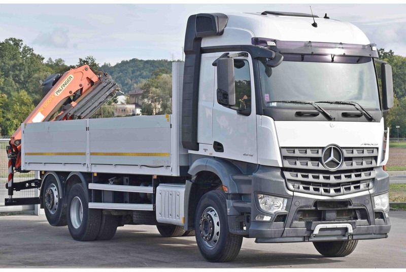 Mercedes-Benz AROCS 2542 - Vrachtwagen met open laadbak, Kraanwagen: afbeelding 3 Mercedes-Benz AROCS 2542 - Vrachtwagen met open laadbak, Kraanwagen: afbeelding 3