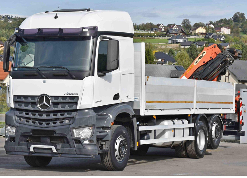 Mercedes-Benz AROCS 2542 - Vrachtwagen met open laadbak, Kraanwagen: afbeelding 5 Mercedes-Benz AROCS 2542 - Vrachtwagen met open laadbak, Kraanwagen: afbeelding 5