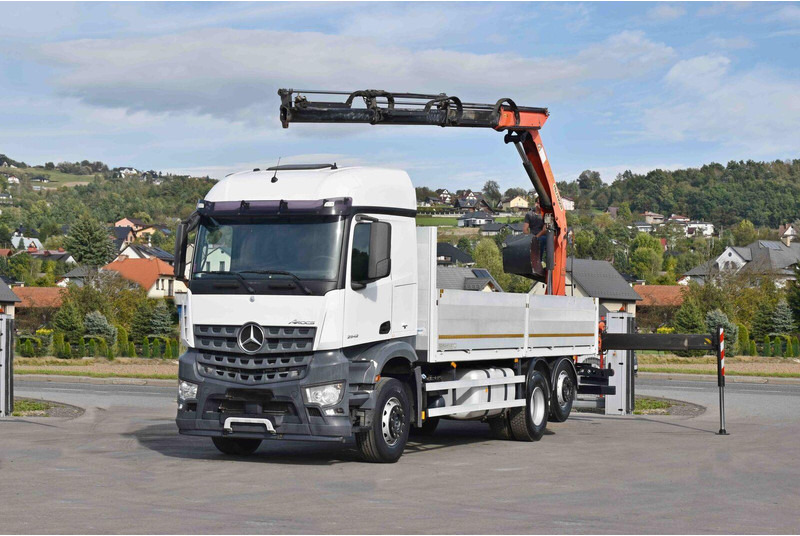 Mercedes-Benz AROCS 2542 - Vrachtwagen met open laadbak, Kraanwagen: afbeelding 2 Mercedes-Benz AROCS 2542 - Vrachtwagen met open laadbak, Kraanwagen: afbeelding 2