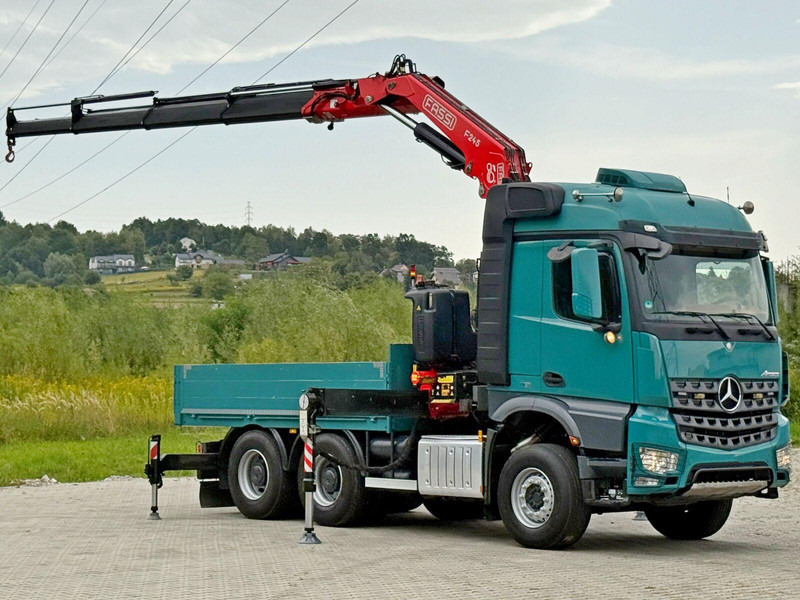 Mercedes-Benz AROCS 2548* FASSI F245A.0.24 E + FUNK / 6x4 *TOP - Vrachtwagen met open laadbak, Kraanwagen: afbeelding 2 Mercedes-Benz AROCS 2548* FASSI F245A.0.24 E + FUNK / 6x4 *TOP - Vrachtwagen met open laadbak, Kraanwagen: afbeelding 2
