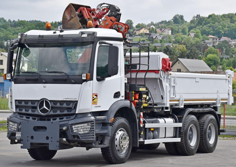 Mercedes-Benz AROCS 2635* FASSI F165AZ.0.22 + FUNK * 6x4 - Kipper vrachtwagen, Kraanwagen: afbeelding 5 Mercedes-Benz AROCS 2635* FASSI F165AZ.0.22 + FUNK * 6x4 - Kipper vrachtwagen, Kraanwagen: afbeelding 5