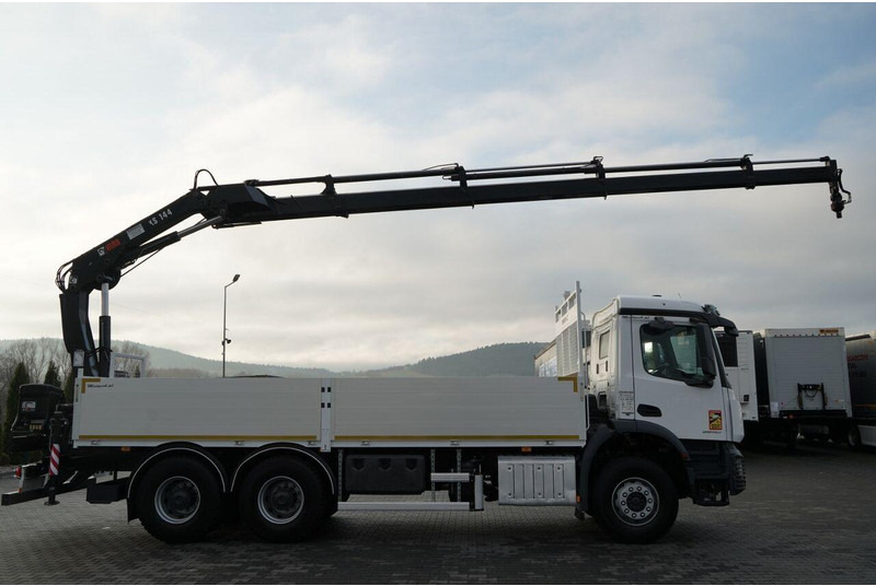 Mercedes-Benz AROCS 2640 / 6x4 / SKRZYNIOWY - 6,5 M / HDS HIAB 144 / wysów: 12 - Vrachtwagen met open laadbak, Kraanwagen: afbeelding 5 Mercedes-Benz AROCS 2640 / 6x4 / SKRZYNIOWY - 6,5 M / HDS HIAB 144 / wysów: 12 - Vrachtwagen met open laadbak, Kraanwagen: afbeelding 5