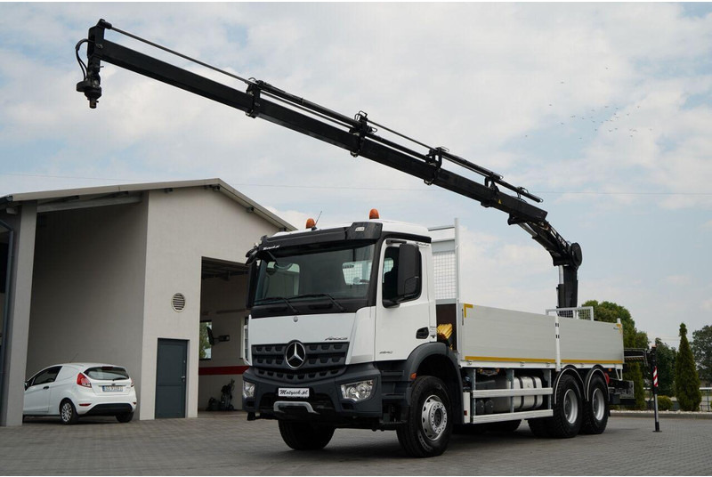 Mercedes-Benz / AROCS 2640 / 6x4 / SKRZYNIOWY - 6,5 M / HDS HIAB XS 144 / wysó - Vrachtwagen met open laadbak, Kraanwagen: afbeelding 2 Mercedes-Benz / AROCS 2640 / 6x4 / SKRZYNIOWY - 6,5 M / HDS HIAB XS 144 / wysó - Vrachtwagen met open laadbak, Kraanwagen: afbeelding 2