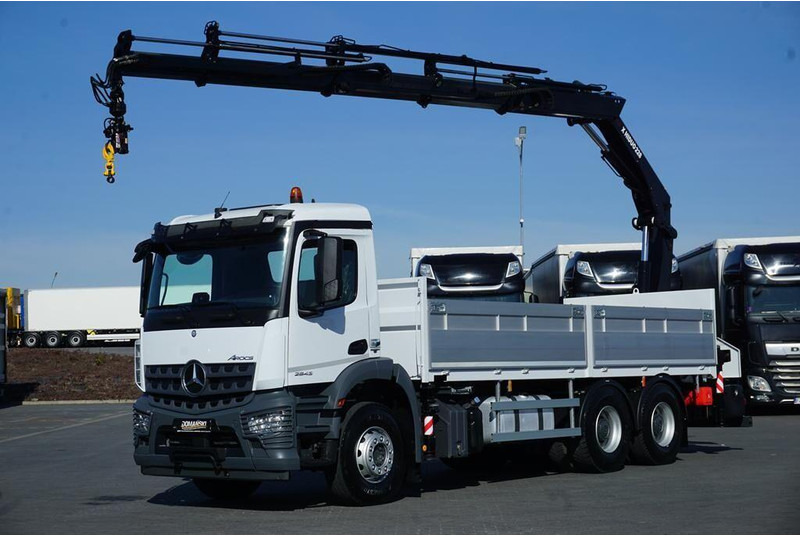 Mercedes-Benz AROCS / 2643 / 6 X 4 / SKRZYNIOWY + HDS / HIAB 228 E – 4 / WYS. - Vrachtwagen met open laadbak, Kraanwagen: afbeelding 1 Mercedes-Benz AROCS / 2643 / 6 X 4 / SKRZYNIOWY + HDS / HIAB 228 E – 4 / WYS. - Vrachtwagen met open laadbak, Kraanwagen: afbeelding 1
