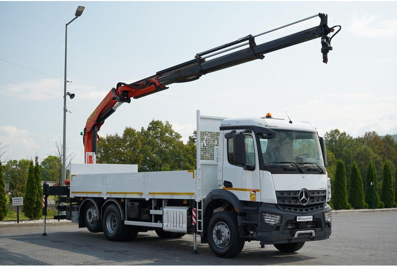 Mercedes-Benz AROCS 2643 - Vrachtwagen met open laadbak, Kraanwagen: afbeelding 1 Mercedes-Benz AROCS 2643 - Vrachtwagen met open laadbak, Kraanwagen: afbeelding 1