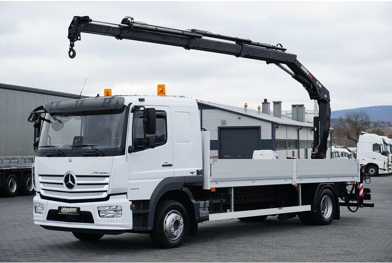 Mercedes-Benz ATEGO / 1224 / ACC / SKRZYNIOWY + HDS / HIAB 099 B - 3 DUO - Vrachtwagen met open laadbak, Kraanwagen: afbeelding 2 Mercedes-Benz ATEGO / 1224 / ACC / SKRZYNIOWY + HDS / HIAB 099 B - 3 DUO - Vrachtwagen met open laadbak, Kraanwagen: afbeelding 2
