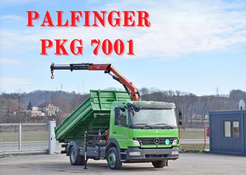 Mercedes-Benz ATEGO 1224 - Kipper vrachtwagen, Kraanwagen: afbeelding 1 Mercedes-Benz ATEGO 1224 - Kipper vrachtwagen, Kraanwagen: afbeelding 1