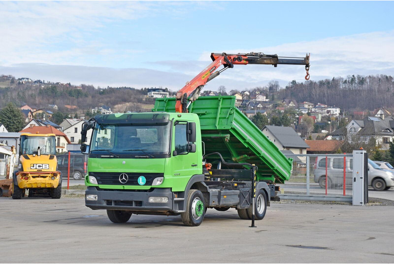 Mercedes-Benz ATEGO 1224 - Kipper vrachtwagen, Kraanwagen: afbeelding 2 Mercedes-Benz ATEGO 1224 - Kipper vrachtwagen, Kraanwagen: afbeelding 2